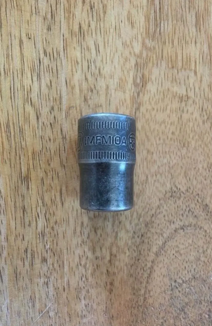 Snap-on IMFM10A 3/8 Inch Drive 10mm 6-Point Shallow Impact Socket